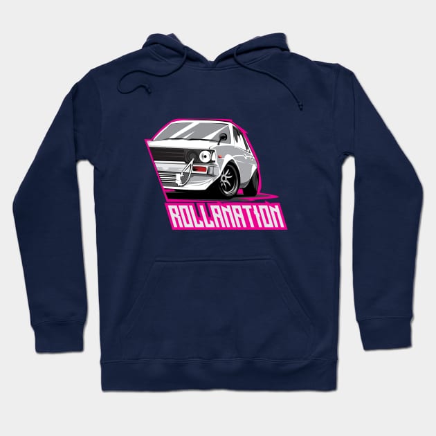 Toyota Corolla Rollanation Hoodie by AdriaStore1